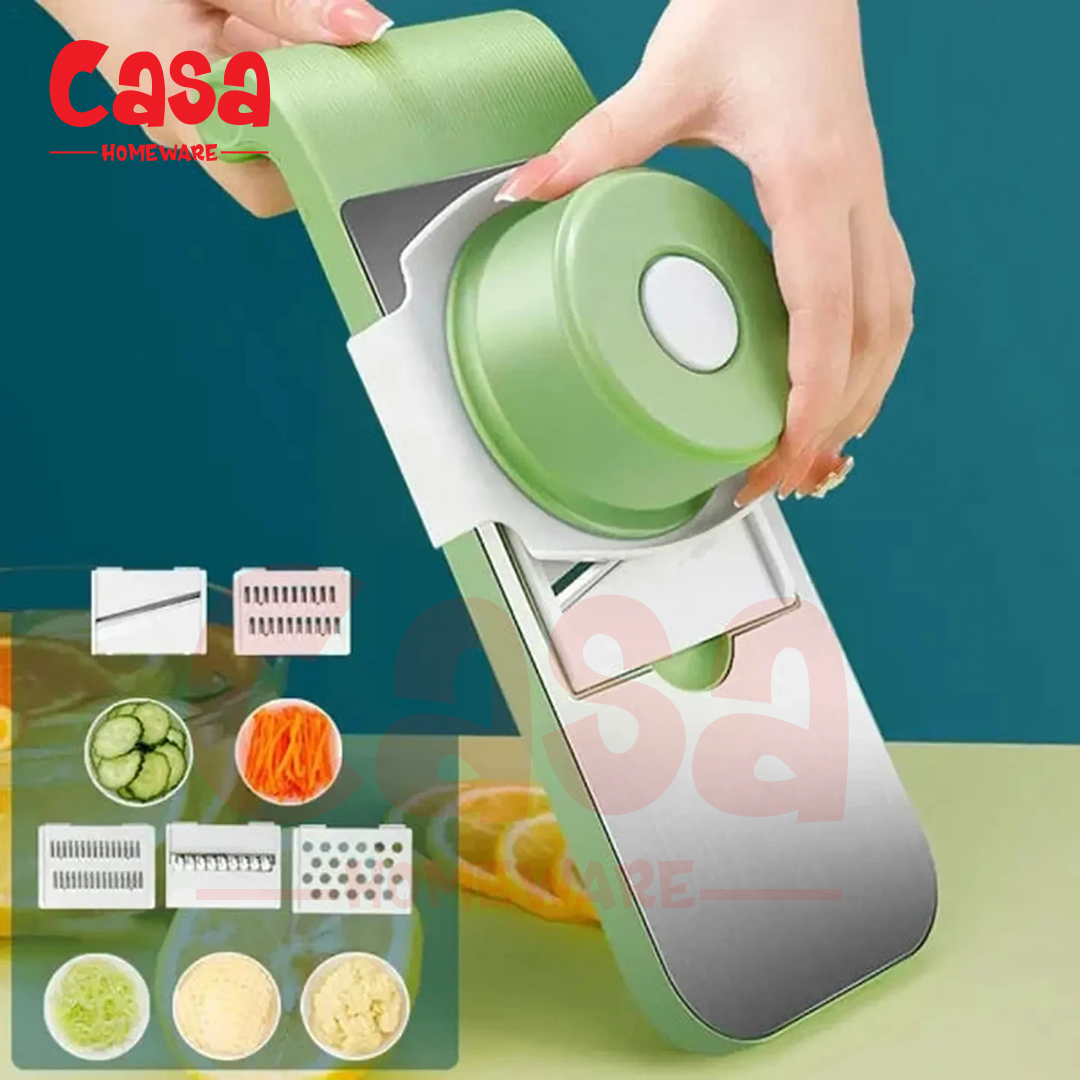 5-in-1-stainless-steel-multi-functional-safe-manual-vegetable-slicer-cutter-potato-shredders-garlic-carrot-grater-chopper-random-colors-1_1440x 5 in 1 stainless steel multi functional safe manual vegetable slicer cutter potato shredders garlic carrot grater chopper - Image 1