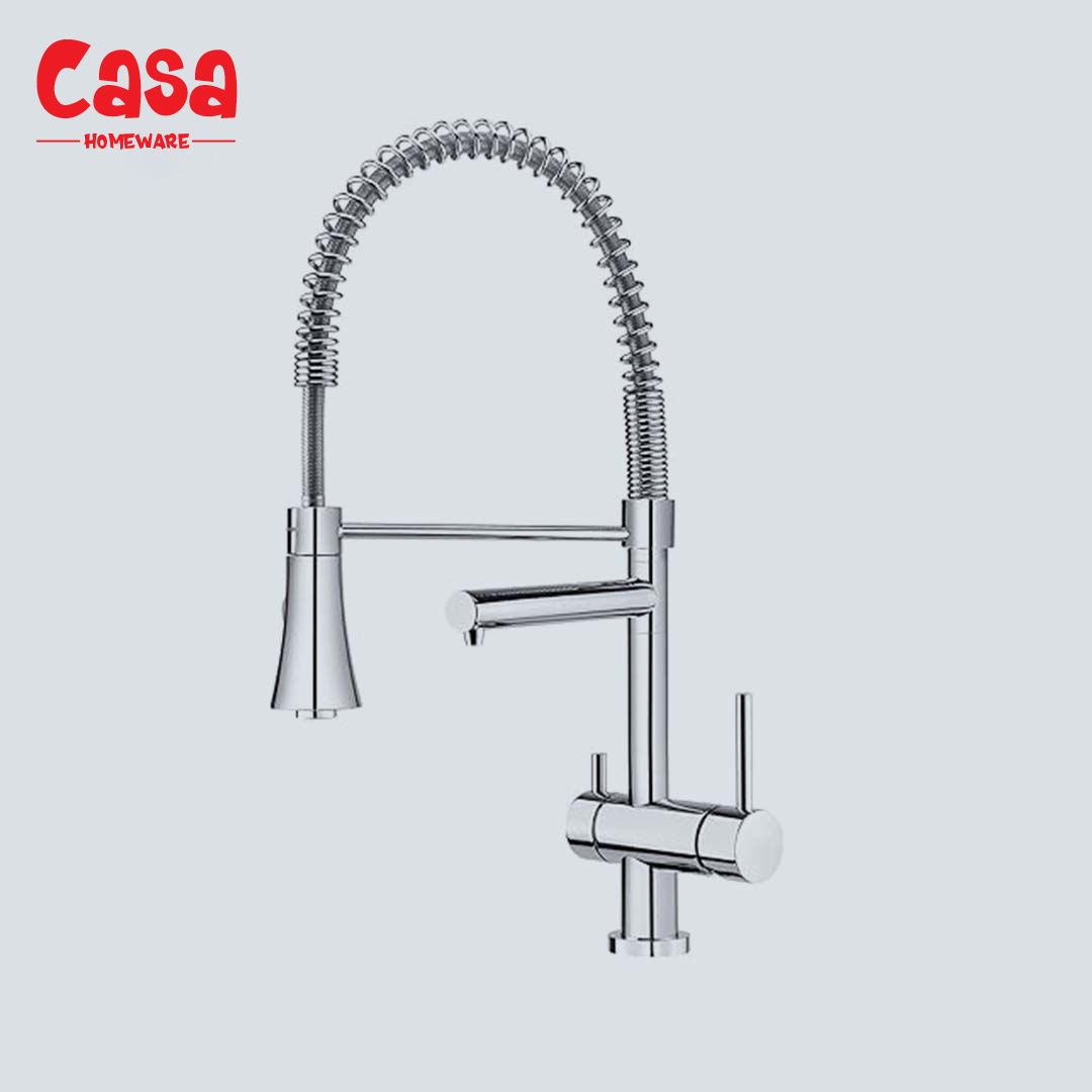 62 Kitchen Tap Pull Down With Dual Mode Head - Image 1