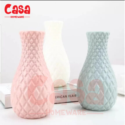 Flower Arrangement For Desk Drop Resistant Non Glass Plastic Vase Home Wedding Decor