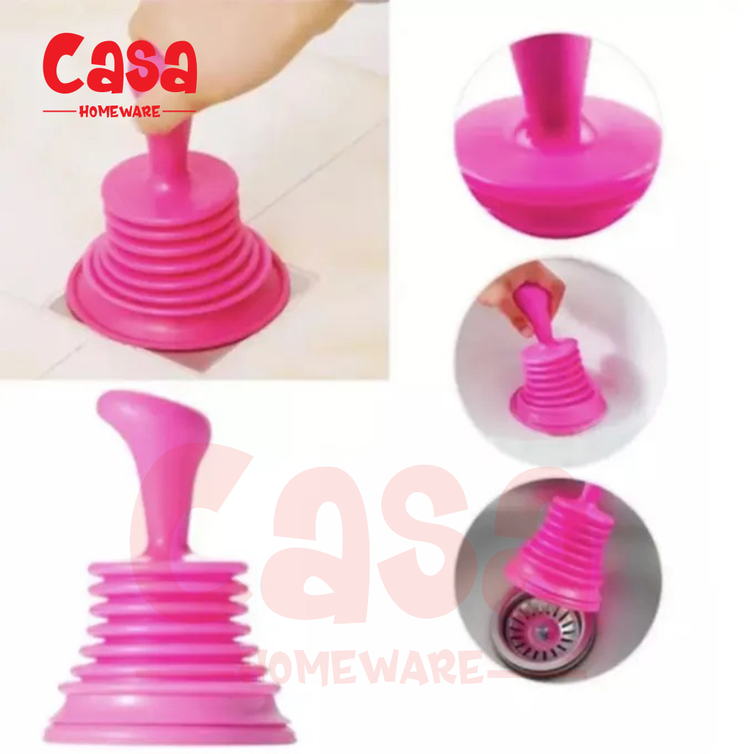 Household Powerful Pipe for Bathroom, Toilet, Kitchen Sink Plunger Opener for Kitchen Floor Household Powerful Pipe for Bathroom Toilet Kitchen Sink Plunger Opener for Kitchen Floor - Image 1