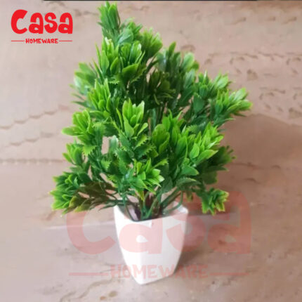 Mini Light Green Tree Artificial Decoration Piece