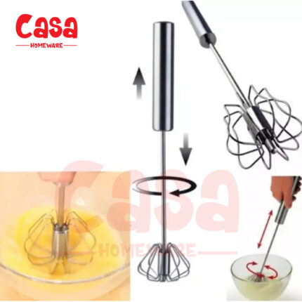 New Manual Egg Beaters Stainless Steel Semi Automatic Rotary