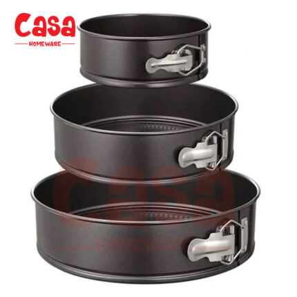 Non Stick Cake Pans Kitchen Dining Bakeware Baking Trays Pans single and pack of 3