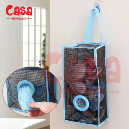 Plastic Shopping Bag Storage Basket Kitchen Accessories Reusable Grocery Potatoes Garbage Bag Holder